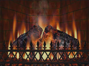 Turn your plasma TV or LCD TV into roaring fire place. Get a virtual fireplace DVD HD quality video for your Christmas living room!