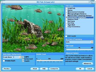 Oreochromis Tanganicae Fish Screensaver