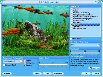 Red Platy Fish Screensaver