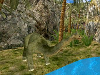 Diplodocus background