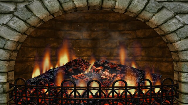 Fireplace Screensavers